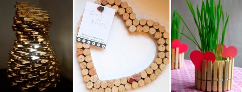 Regala amor con materiales reciclados